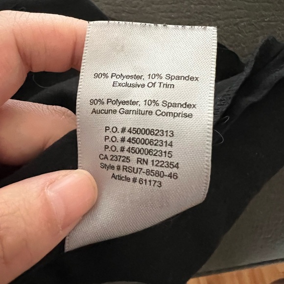 WILFRED Aritzia Elegant Black Slip Dress - Picture 9 of 9